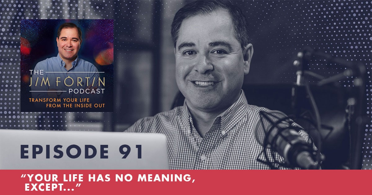 EPISODE 91 Your Life Has No Meaning Except JimFortin