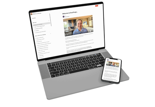 soulforge laptop mockup